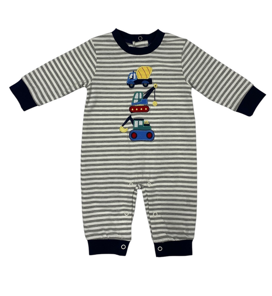 Construction Boys Romper