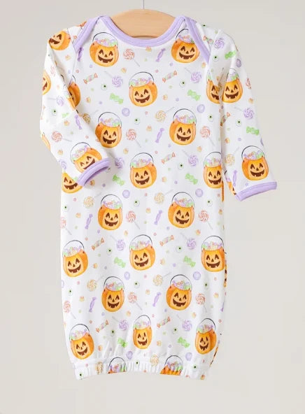 No Tricks, Just Treats Organic Cotton Kids Pajamas