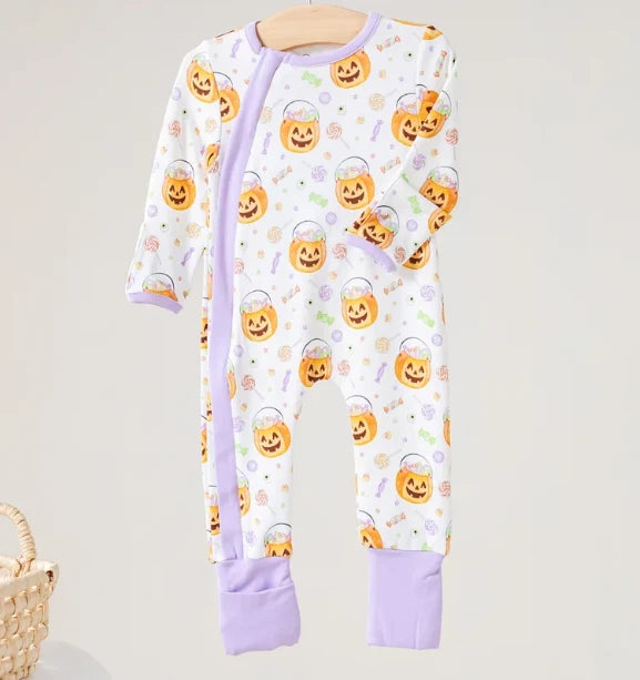 No Tricks, Just Treats Organic Cotton Kids Pajamas