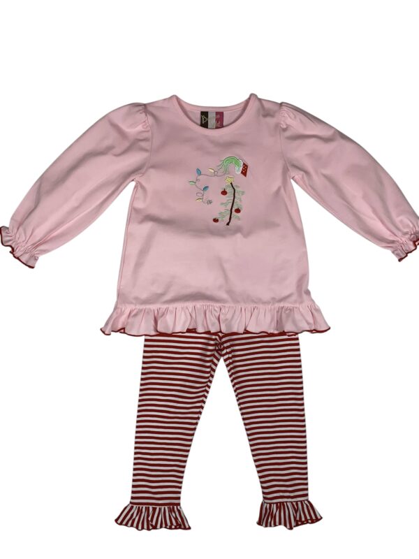 Mean One Girls Ruffle Pant Set