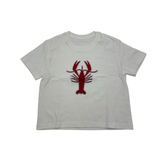 Rhinestone crawfish tee