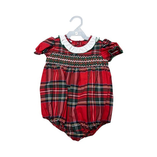 christmas plaid bubble