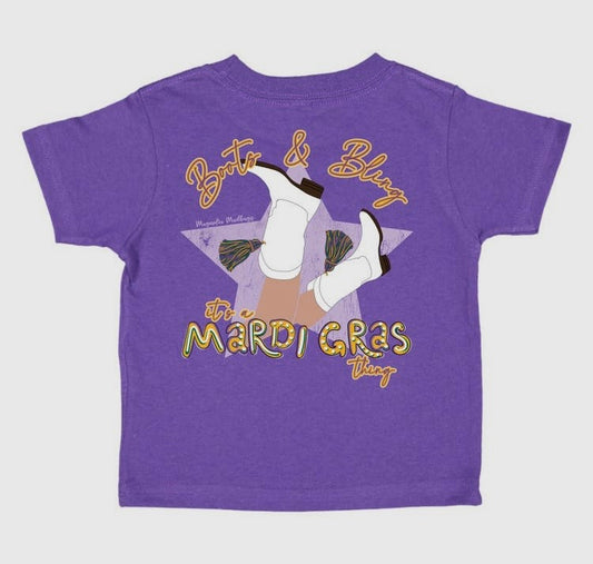 Mardi Gras Boots t-shirt