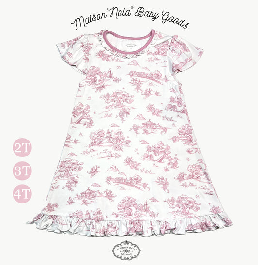 Storyland Toille Little Girl Gown