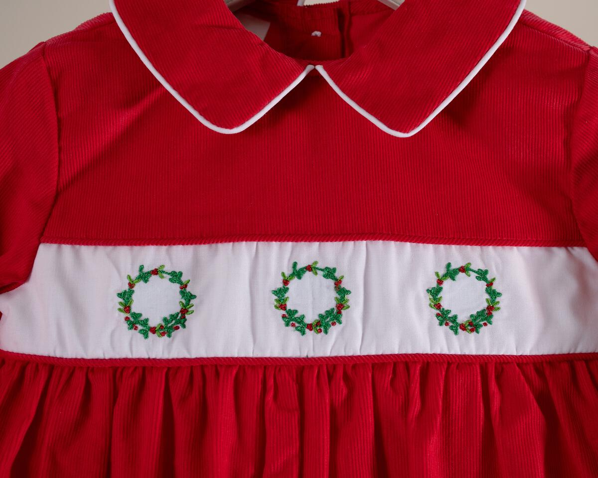 Christmas Wreath Thomas Romper