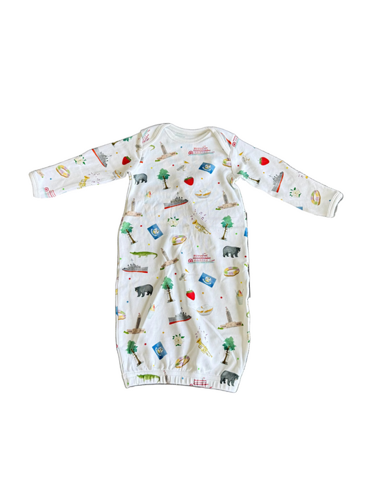 NB Louisiana Organic Cotton Gown