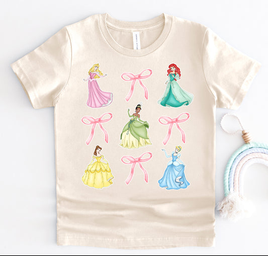Disney Princesses Coquette Bows Shirt