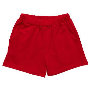 Red Pocket Shorts