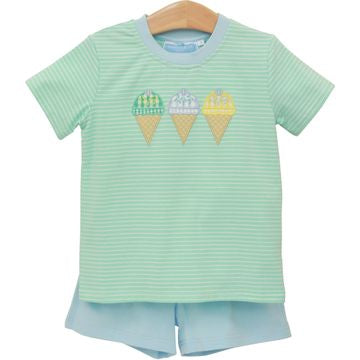 Triple Scoop Short Set