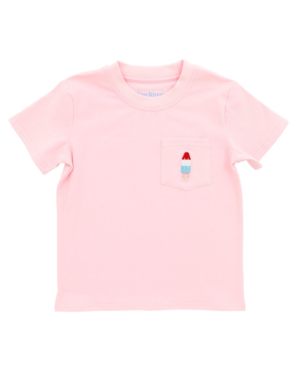 Pink Bomb Pocket Tee
