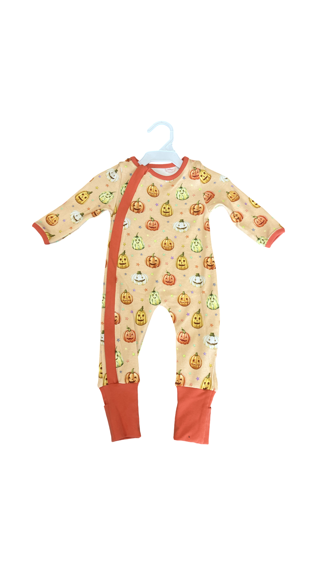 Pumpkin Pals Zip-up Pajama