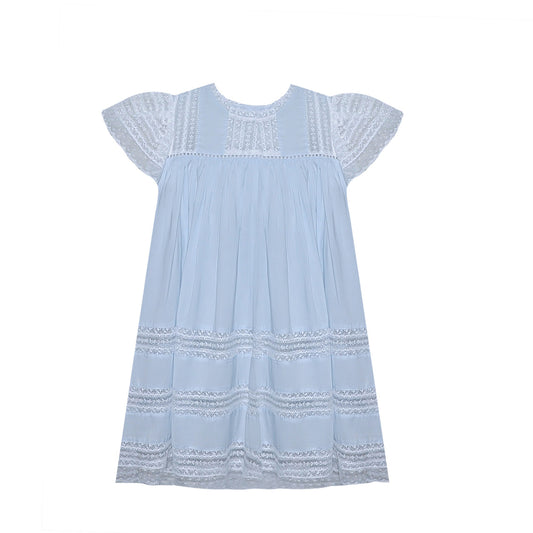 Emmilene blue heirloom dress