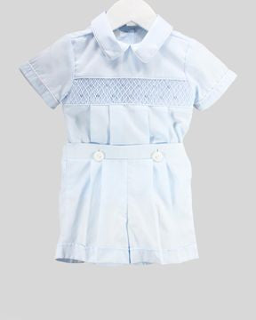 Blue Matthew Button Up Set