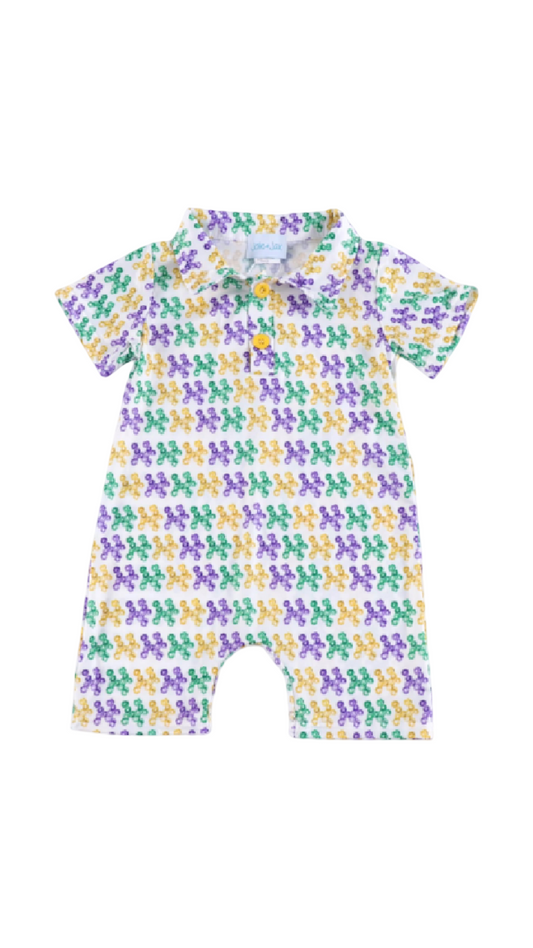 Bead Dog Polo Romper