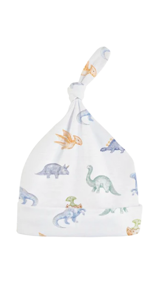 Baby Dino Hat With Knot