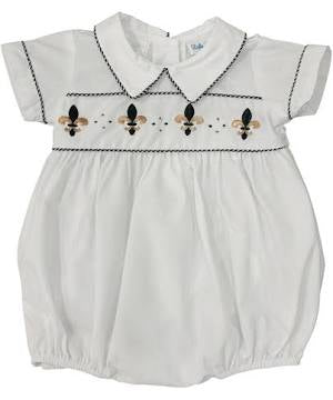 Fleur De Lis  Boy Bubble