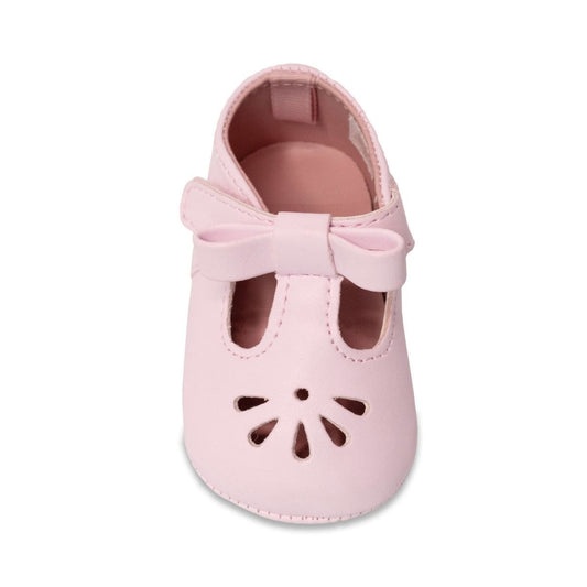 Brynna pink infant t-strap shoe