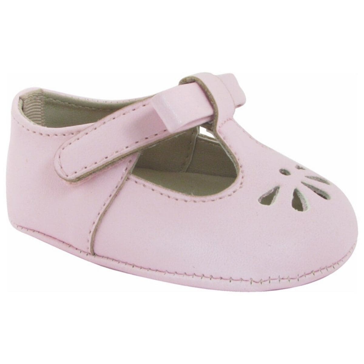 Brynna pink infant t-strap shoe