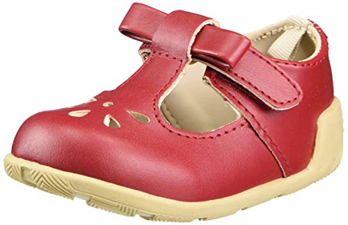 Brynna red t-strap shoe