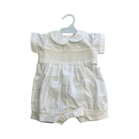 white smock bubble with cross