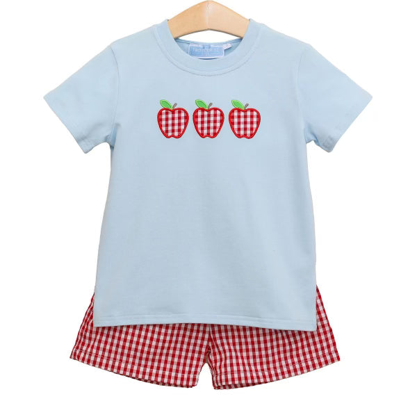 Boy apple short set