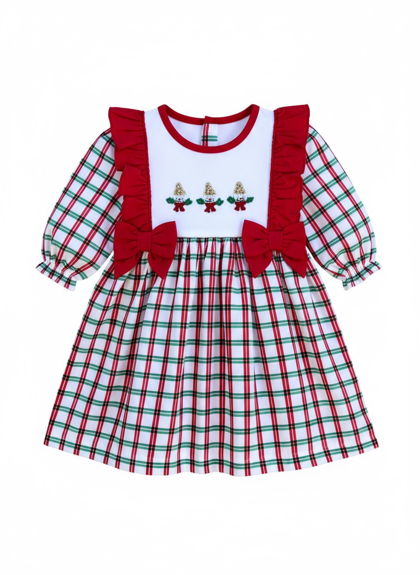 Cajun Snowman Romper and Dress