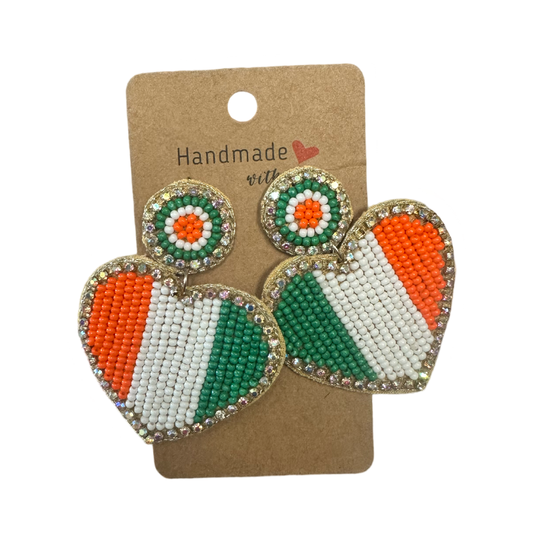 Italian Heart Earrings