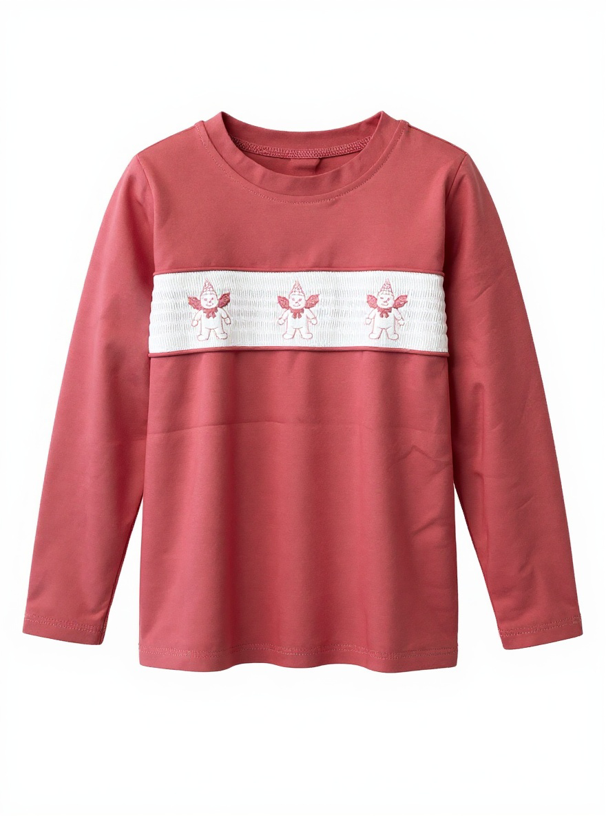 Smocked Nola Snowman Shirt