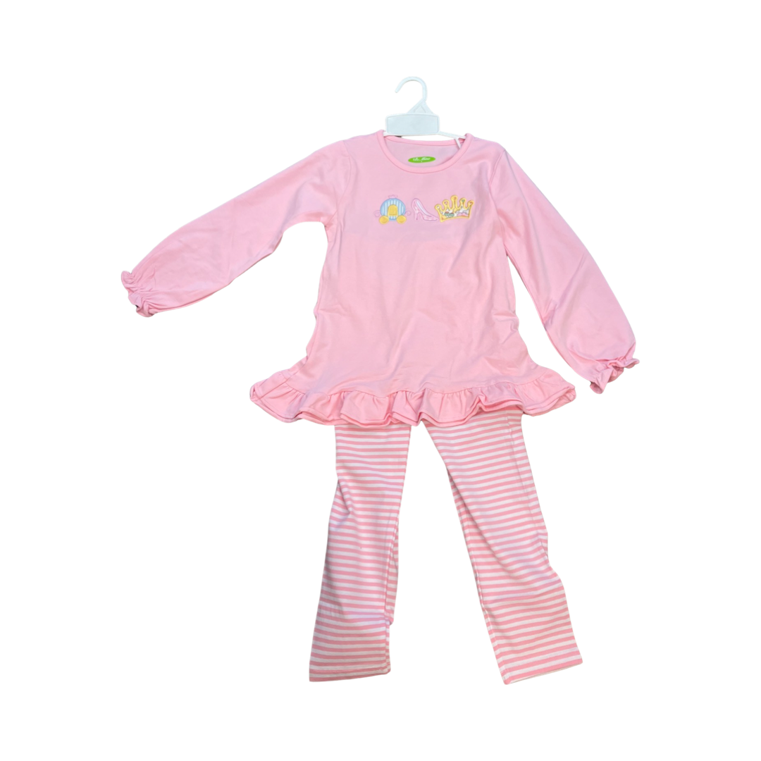 Light pink  princess legging set