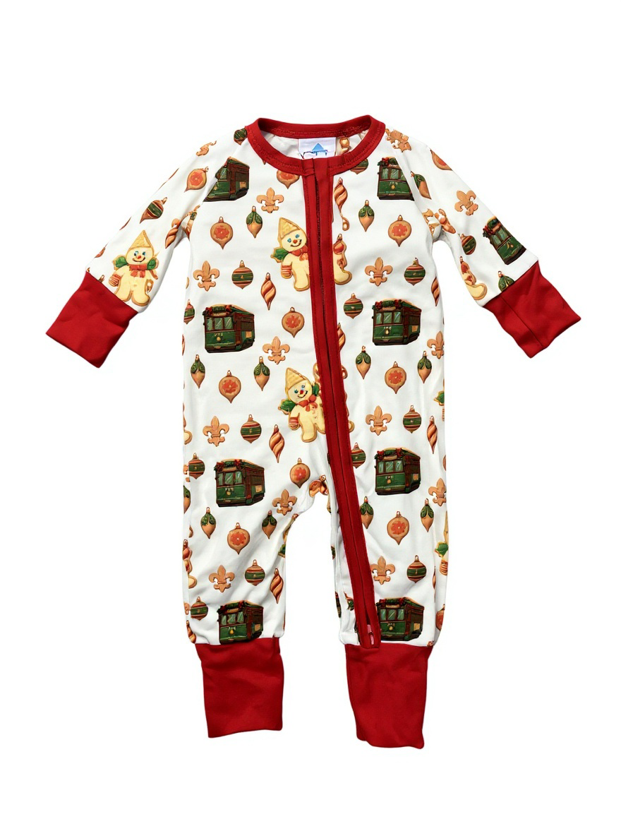 Nola Snowman Sugar Cookie Bamboo Pajamas