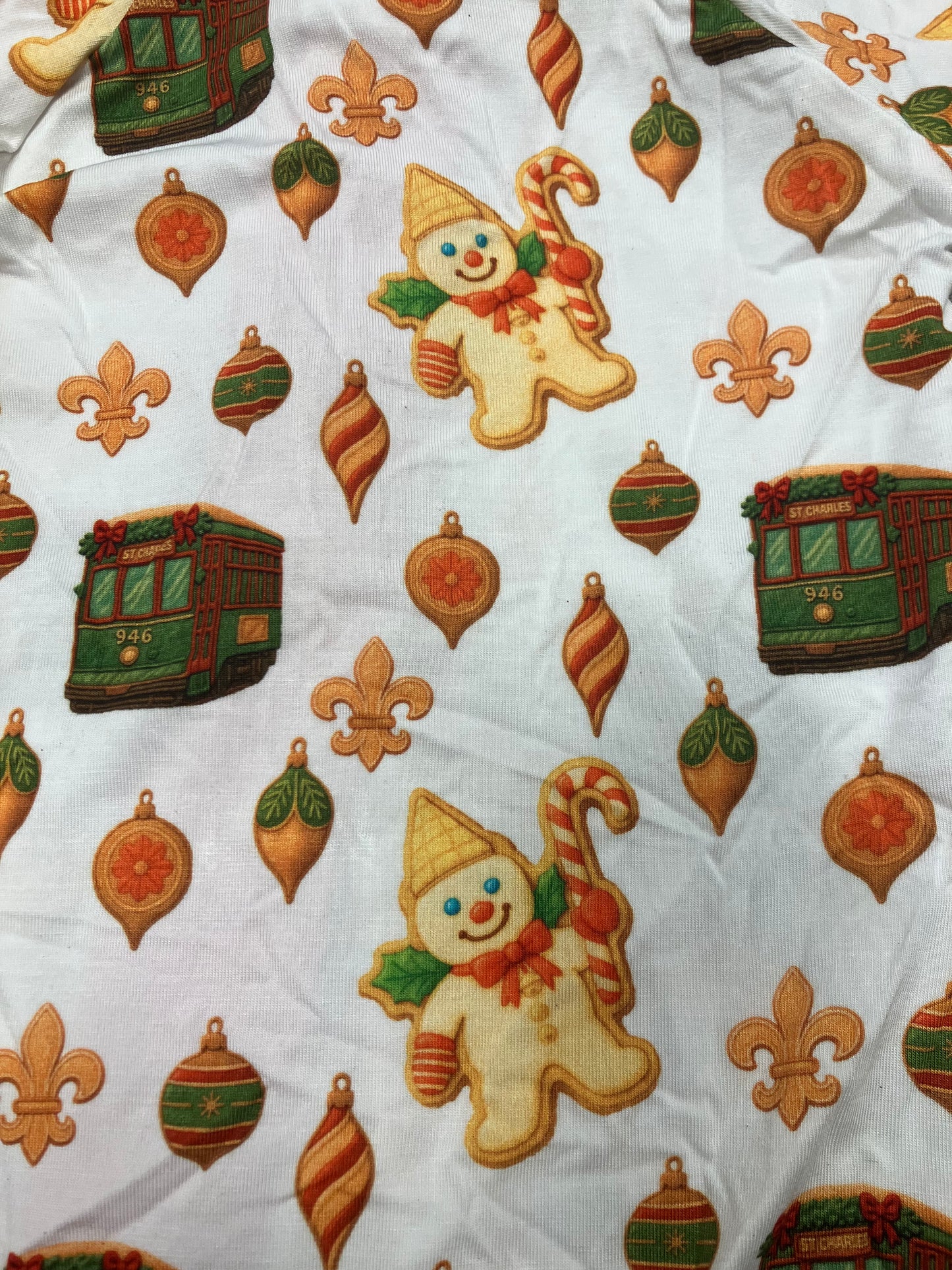 Nola Snowman Sugar Cookie Bamboo Pajamas