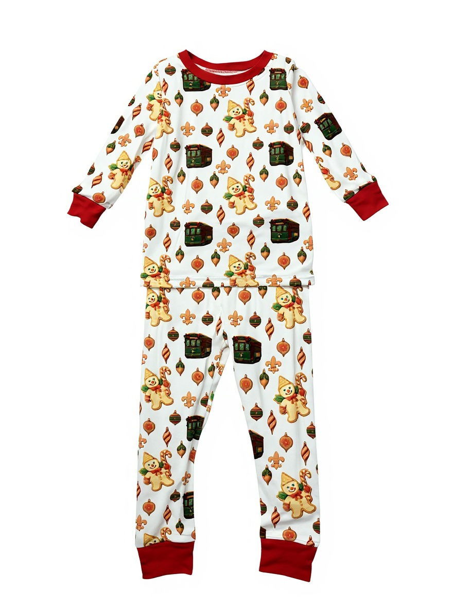 Nola Snowman Sugar Cookie Bamboo Pajamas