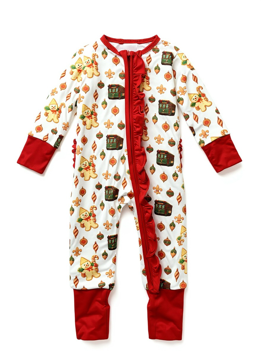 Nola Snowman Sugar Cookie Bamboo Pajamas