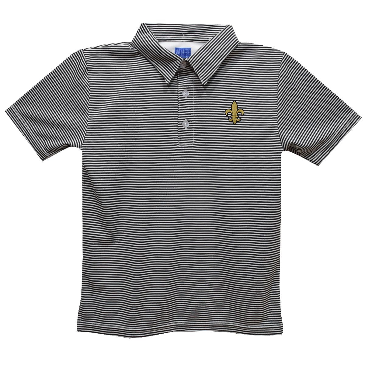 Fleur De Lis Embroidered Polo