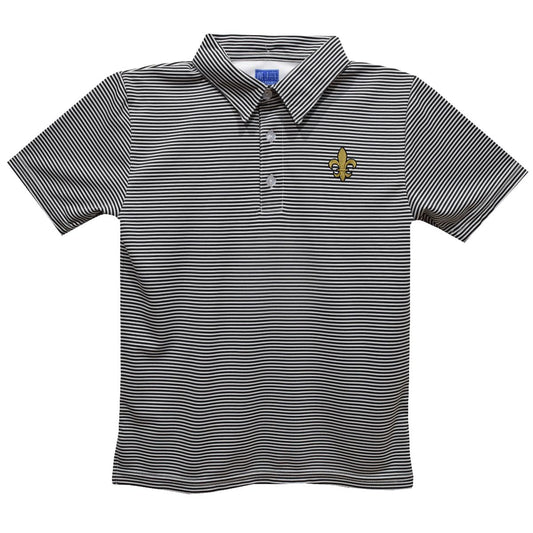 Fleur De Lis Embroidered Polo