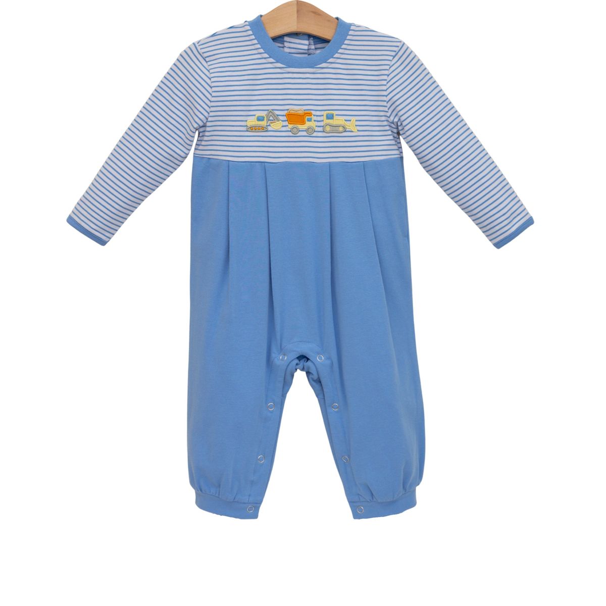 Construction Trucks  Romper