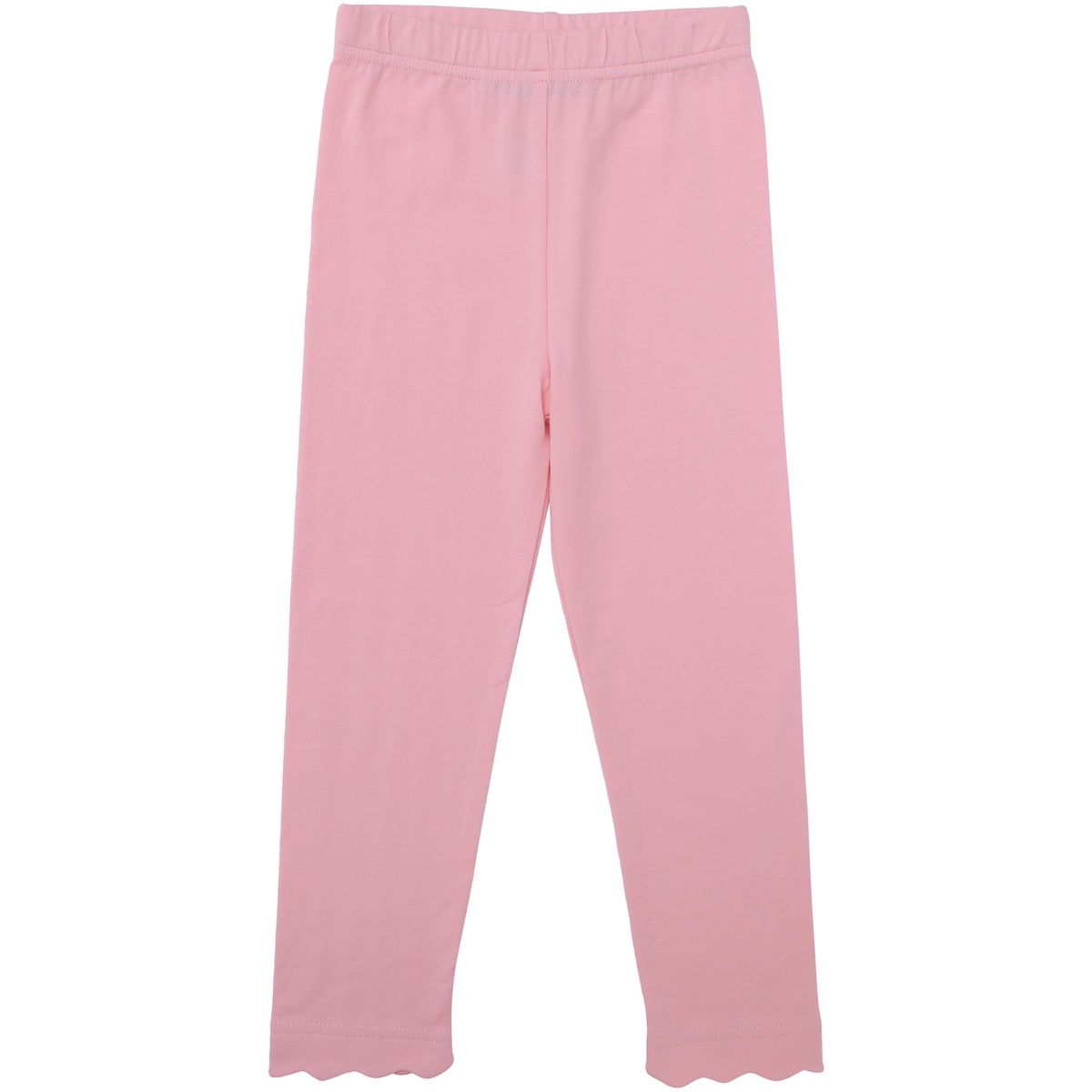 Pink  Scallop Leggings
