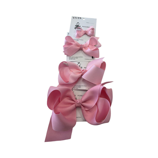 Rose pink bow (pink 1)