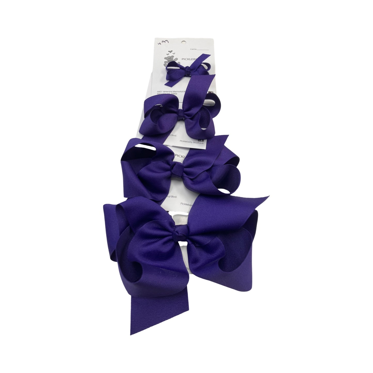 Regal Purple bow