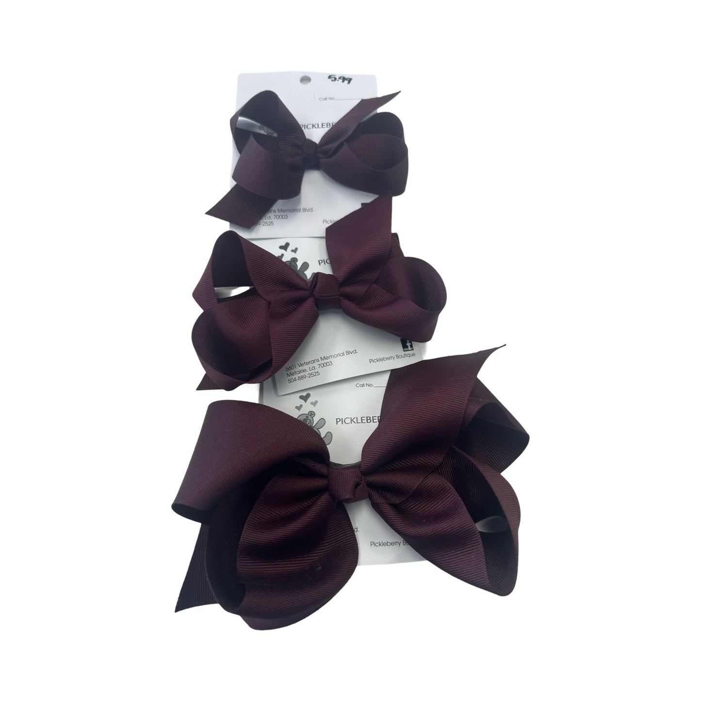 Maroon 440 bow