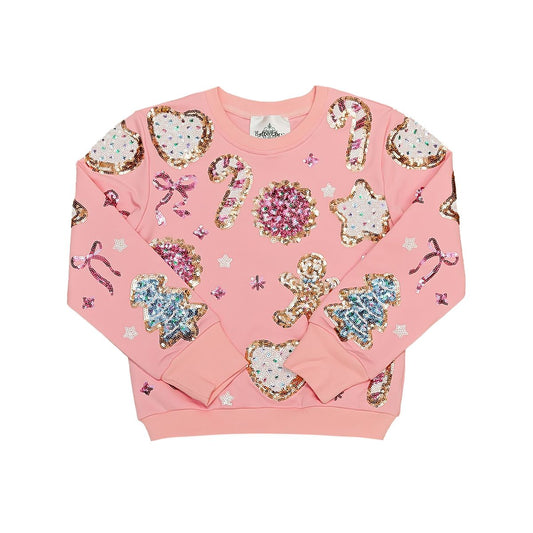 Sequin Cookies Sweatshirt