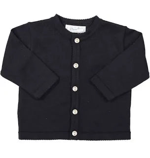 Navy Classic  Knit Cardigan