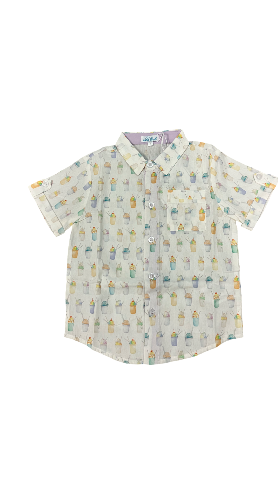 Snoballs Short Sleeve Collared Shirt