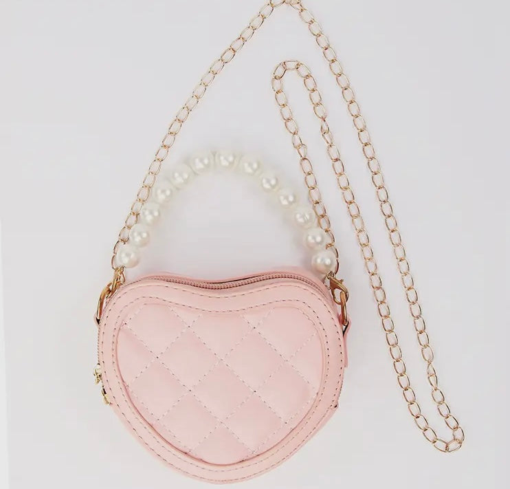 Red & Pink heart purses