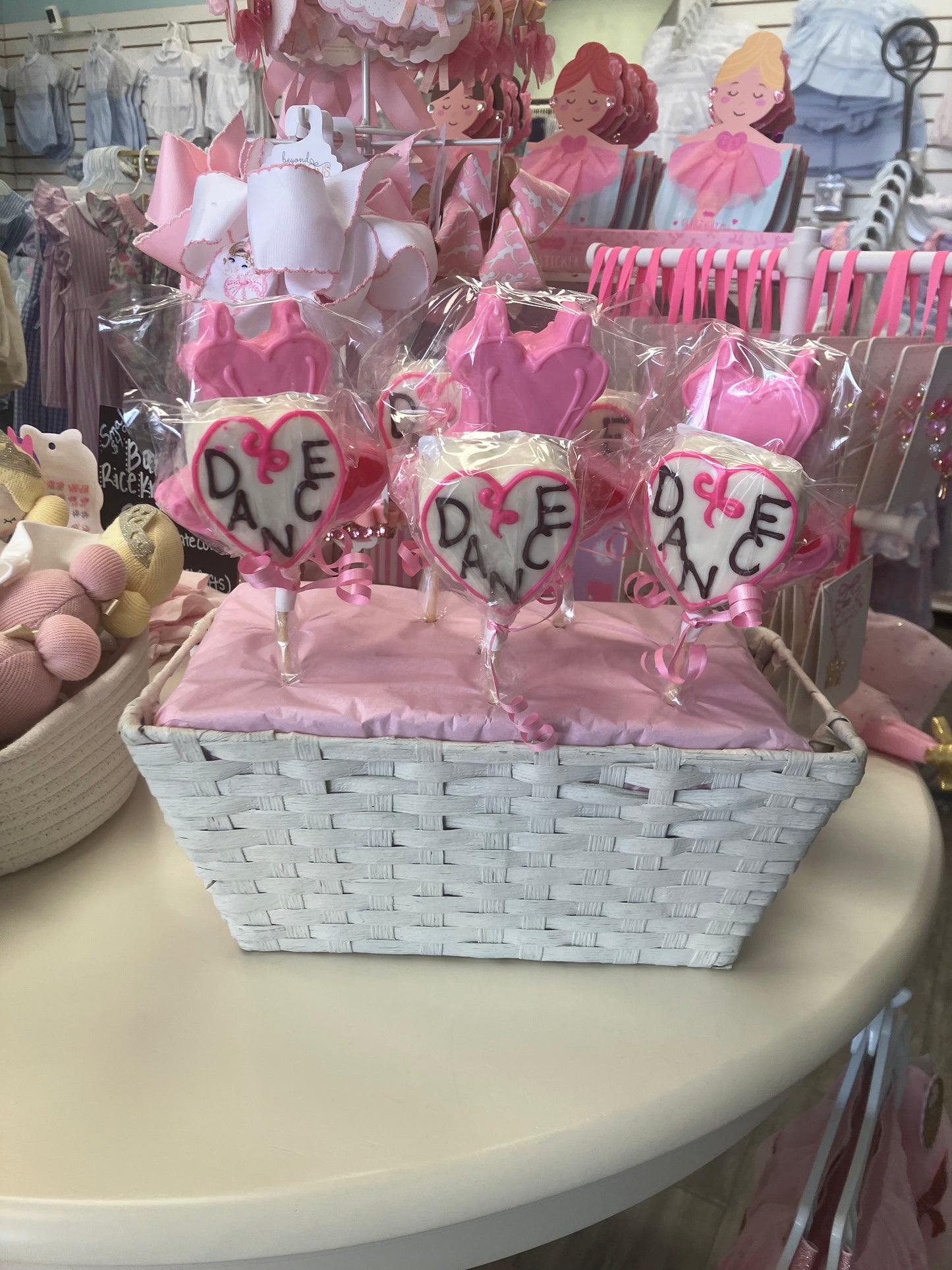 Ballet Tu Tu Chocolate Covered Rice Crispy Treat - large