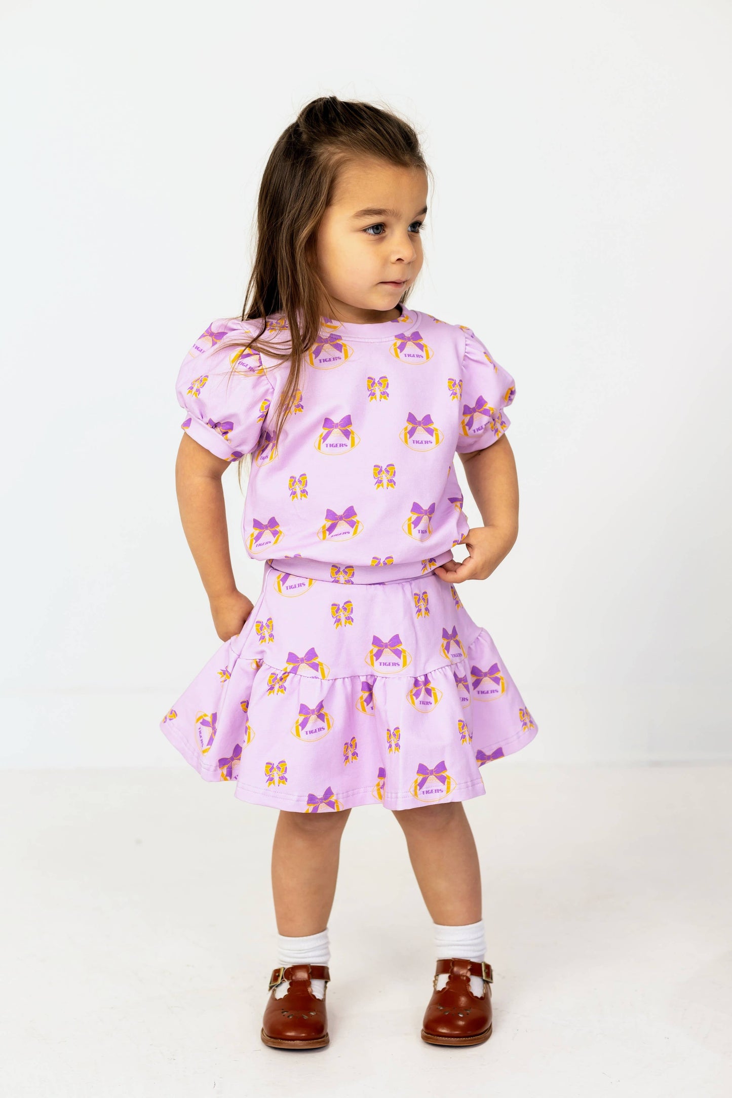 Geaux Girl Whirl & Twirl Skirt Set