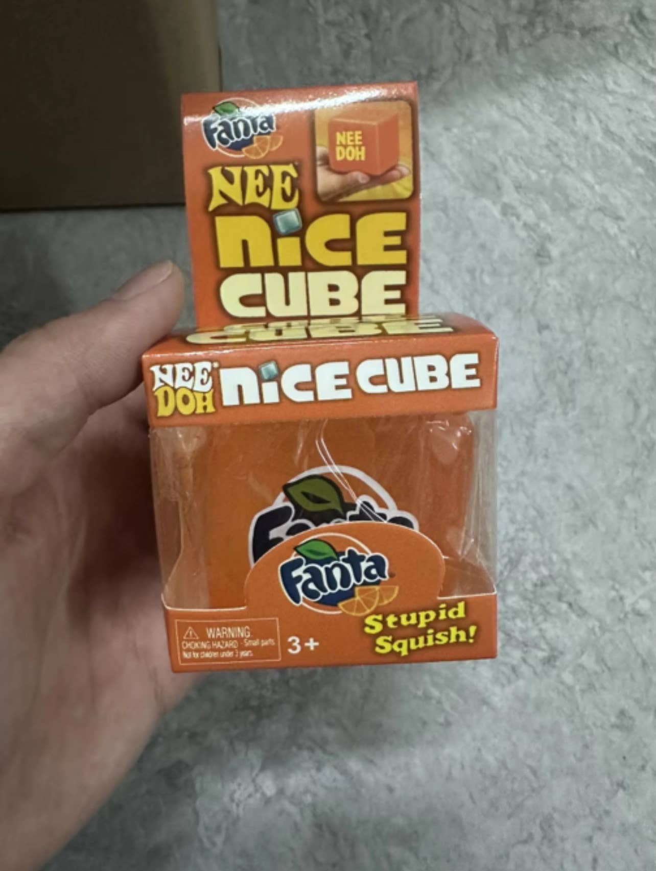 Fanta Slow Rise Sensory Cube