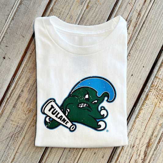 Tulane Angry Wave Kids Tee Shirt