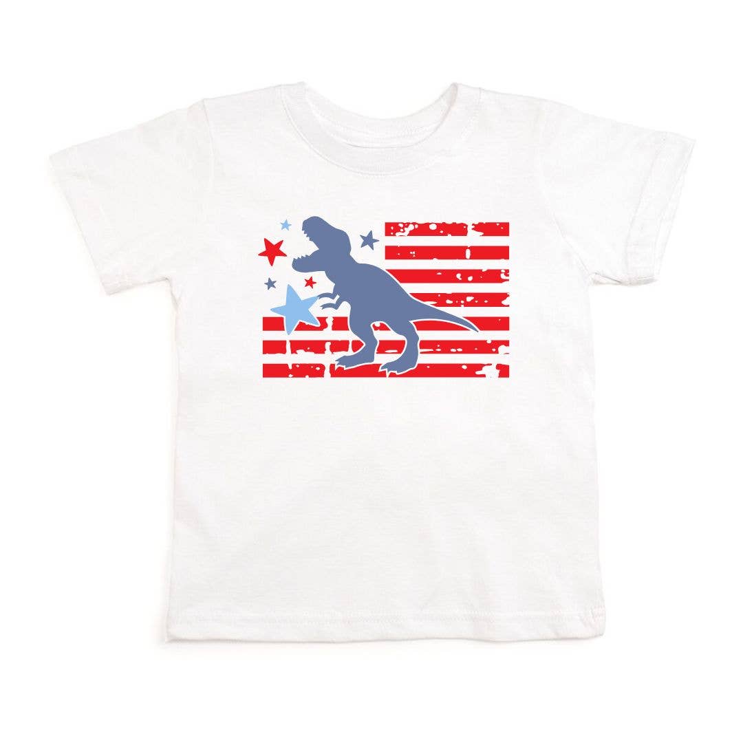 All American Dino Short Sleeve T-Shirt
