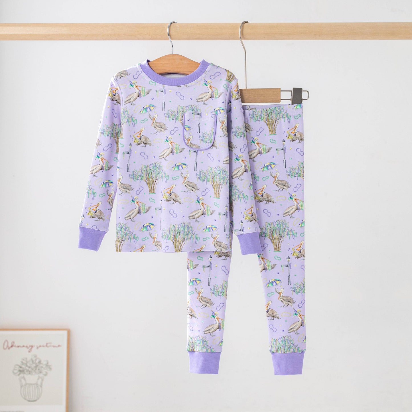 Feathers & Floats Organic Cotton Kids Pajamas (need gown and zip pic)